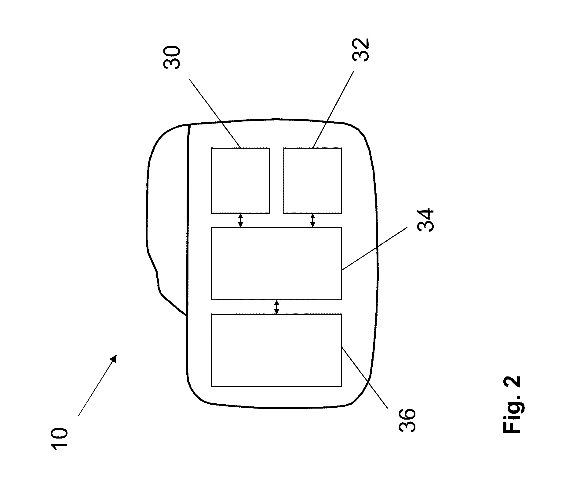 Medical implant having at least two data communication channels