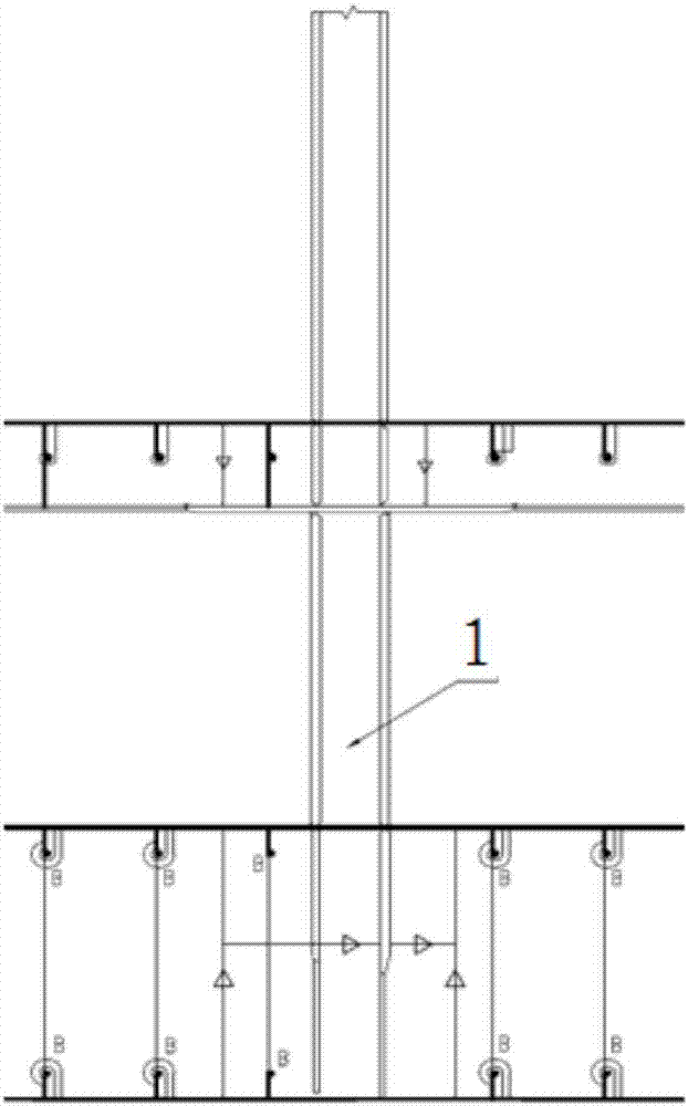 Opening anti-fatigue arrangement structure and method of ship double bottoms