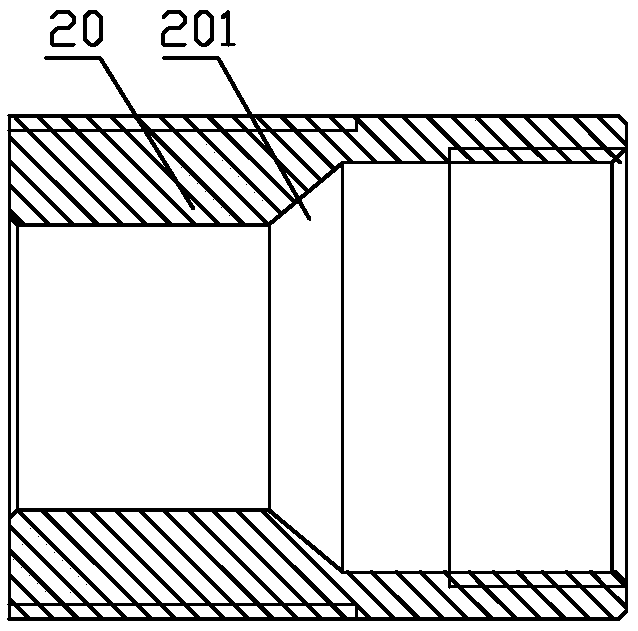 Concrete member plug connector and connection structure