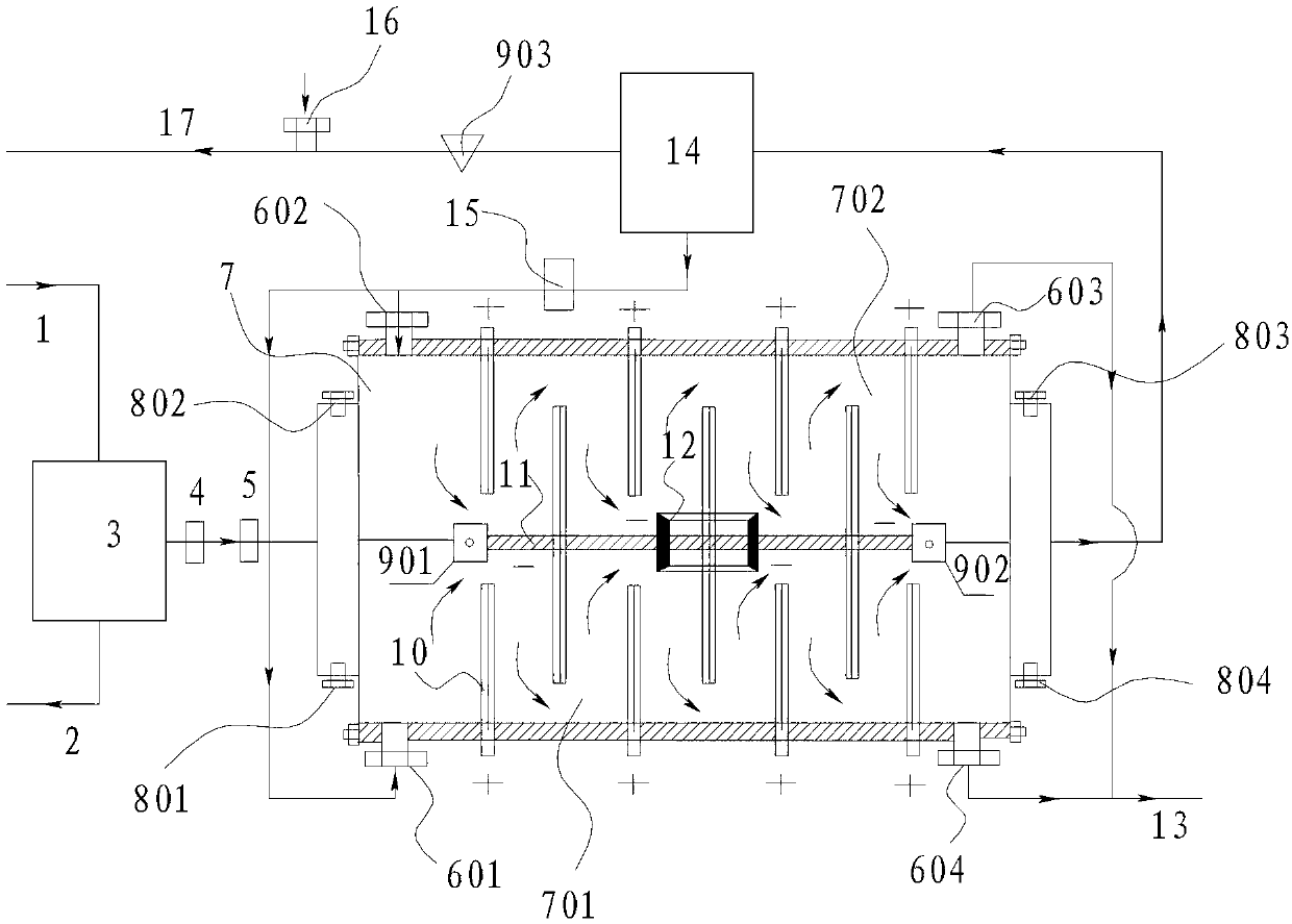 System and method for treating industrial circulating cooling water