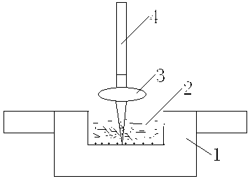 Manufacture method of raman spectrum test piece and raman spectrum test method