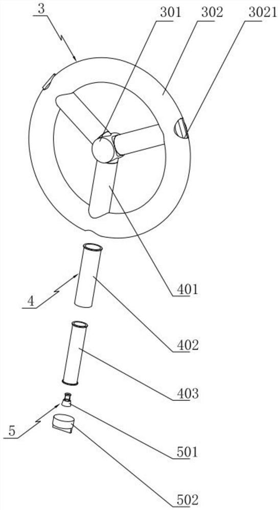 A fast and labor-saving opening and closing handle mechanism for pressure-resistant hatch covers