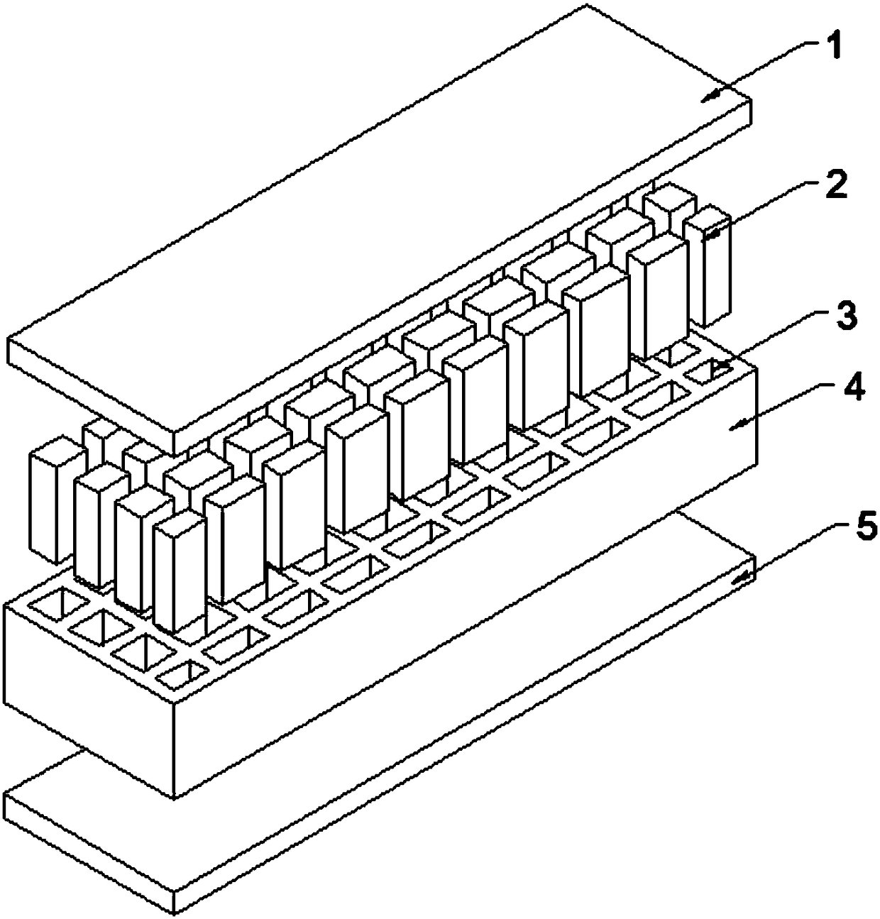 Rubber heat-preservation plate