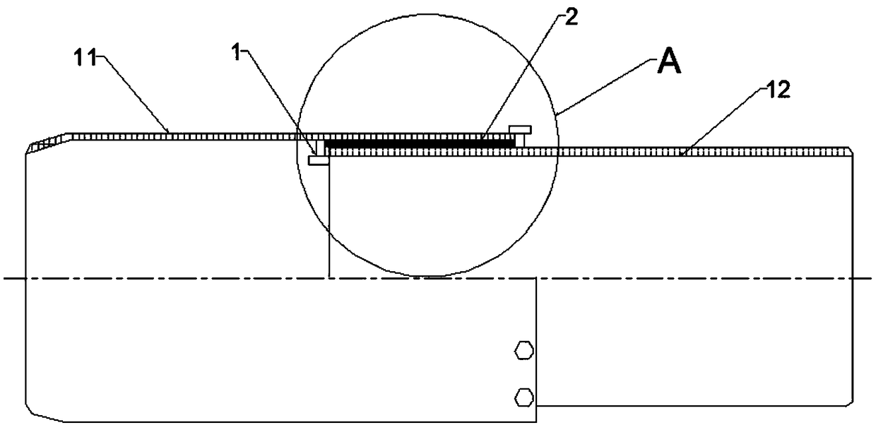 Compensator for pipeline