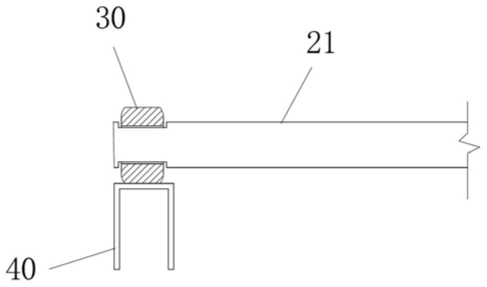 Portable adjustable wall steel bar positioning device