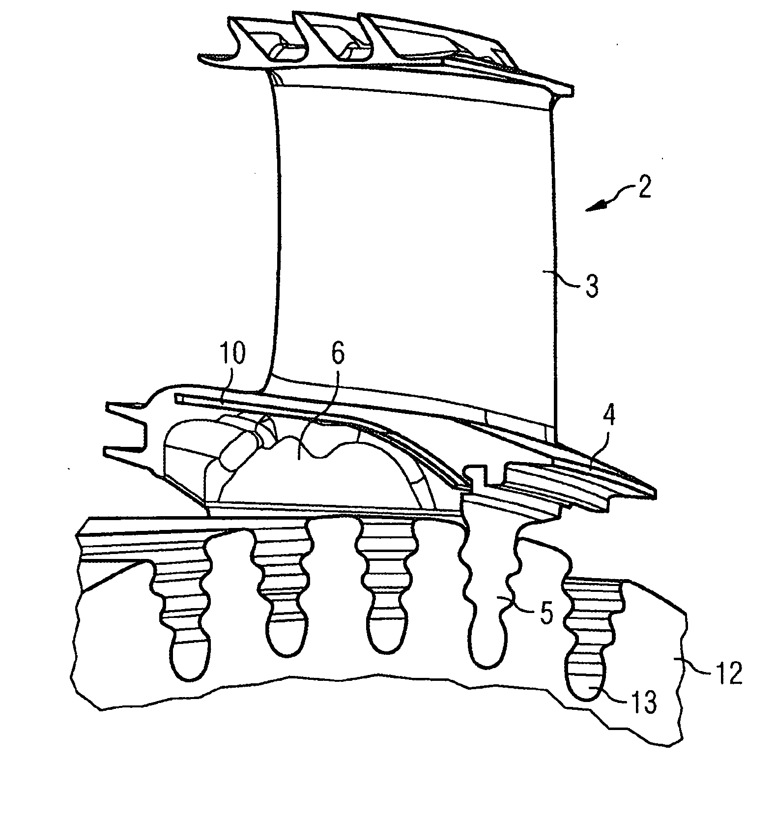 Turbine blade assembly