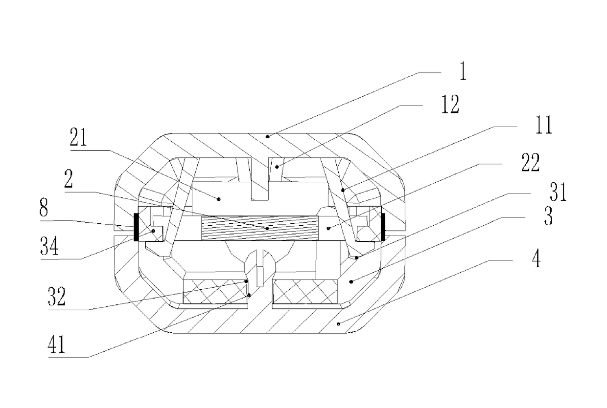 Line control device of earphone