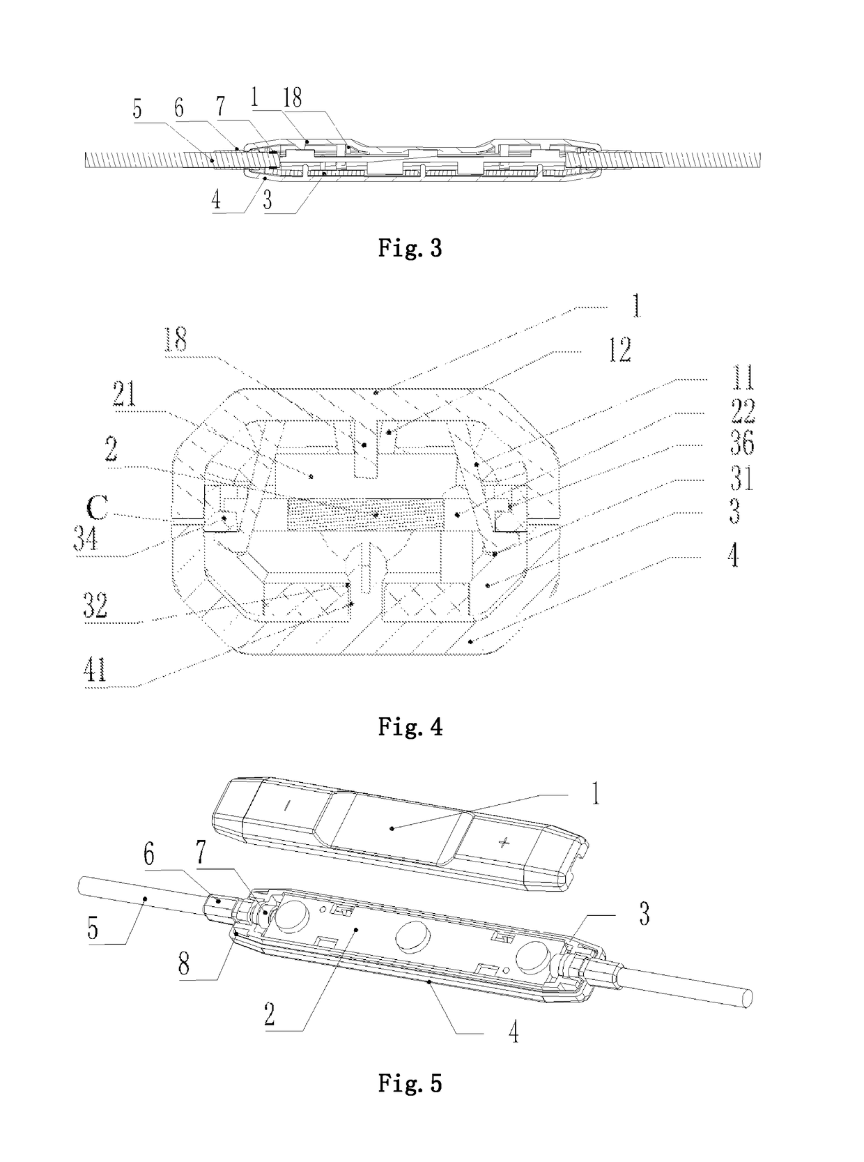 Line control device of earphone