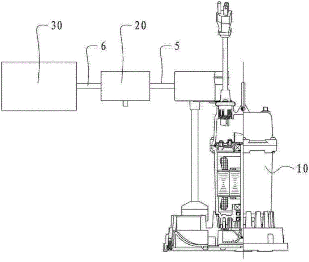 Jet vacuum pump with high bearing pressure and good cleaning performance