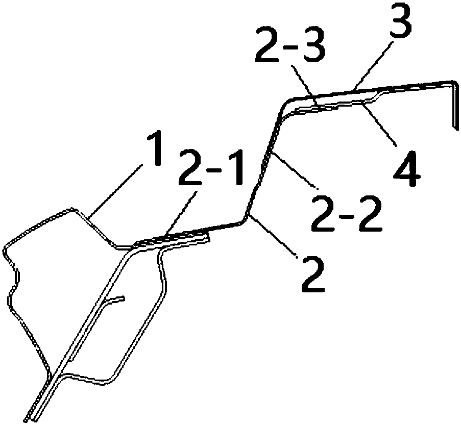 Body side assembly and automobile roof connection structure and automobile