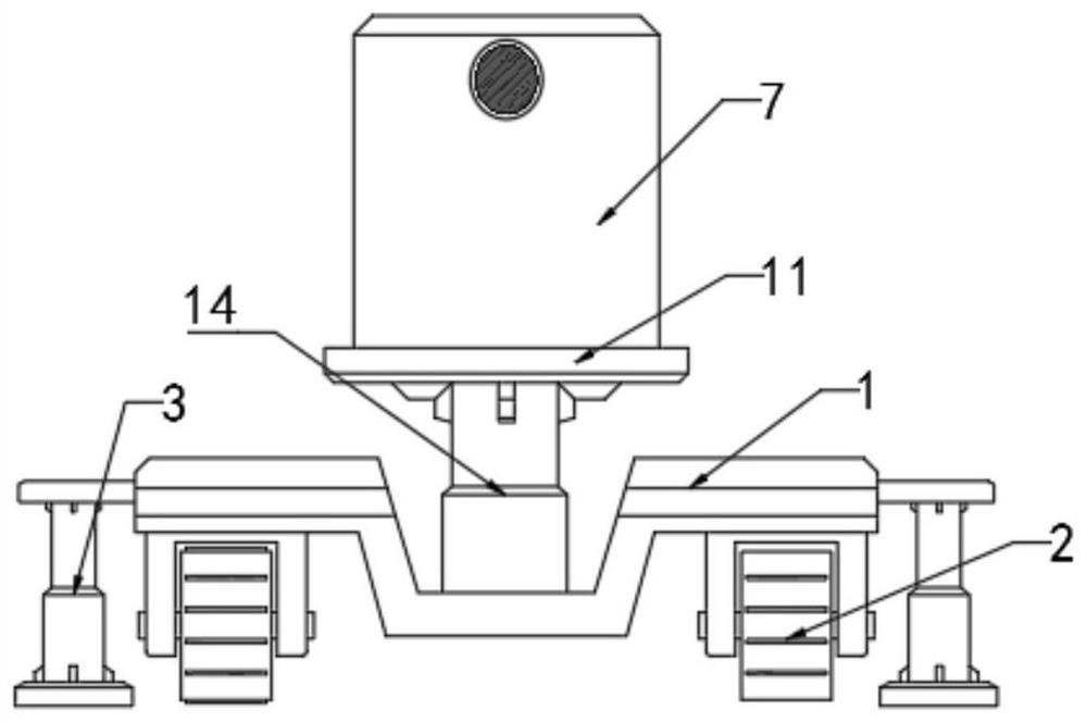 Movable soil vapor extraction treatment device