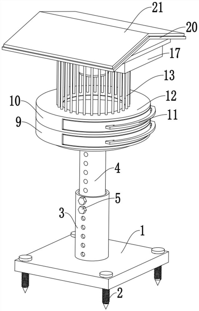 Ecological agriculture insect prevention device