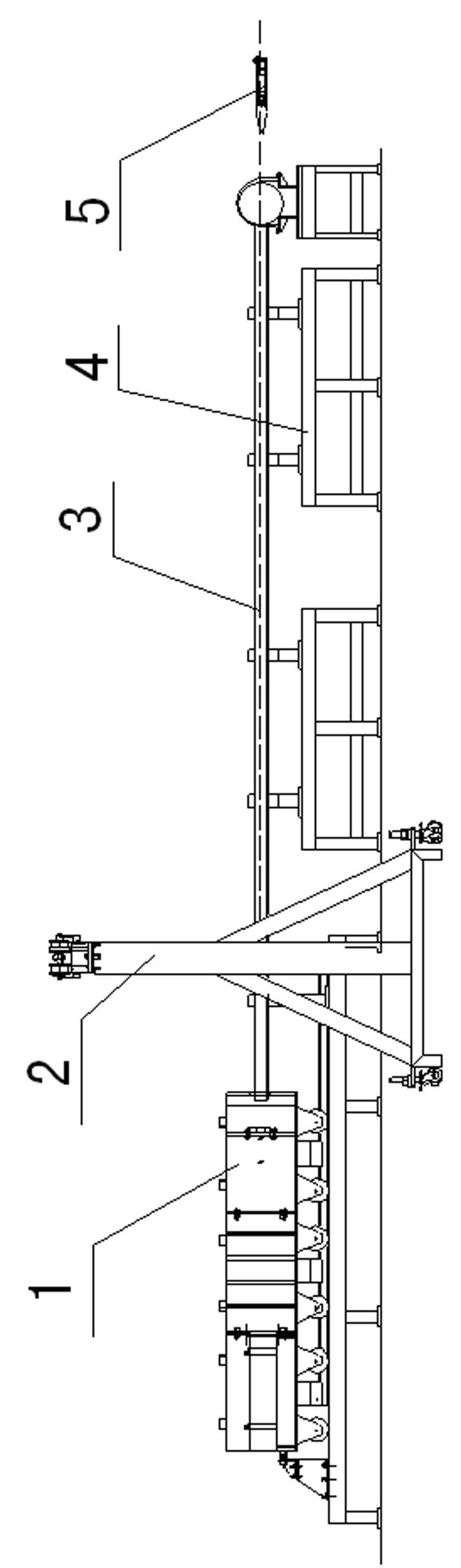 Overload test and detection device of gas gun