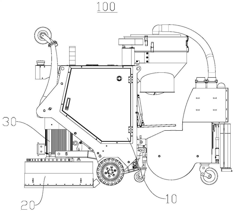 Grinding control method, grinding control device and floor grinding robot