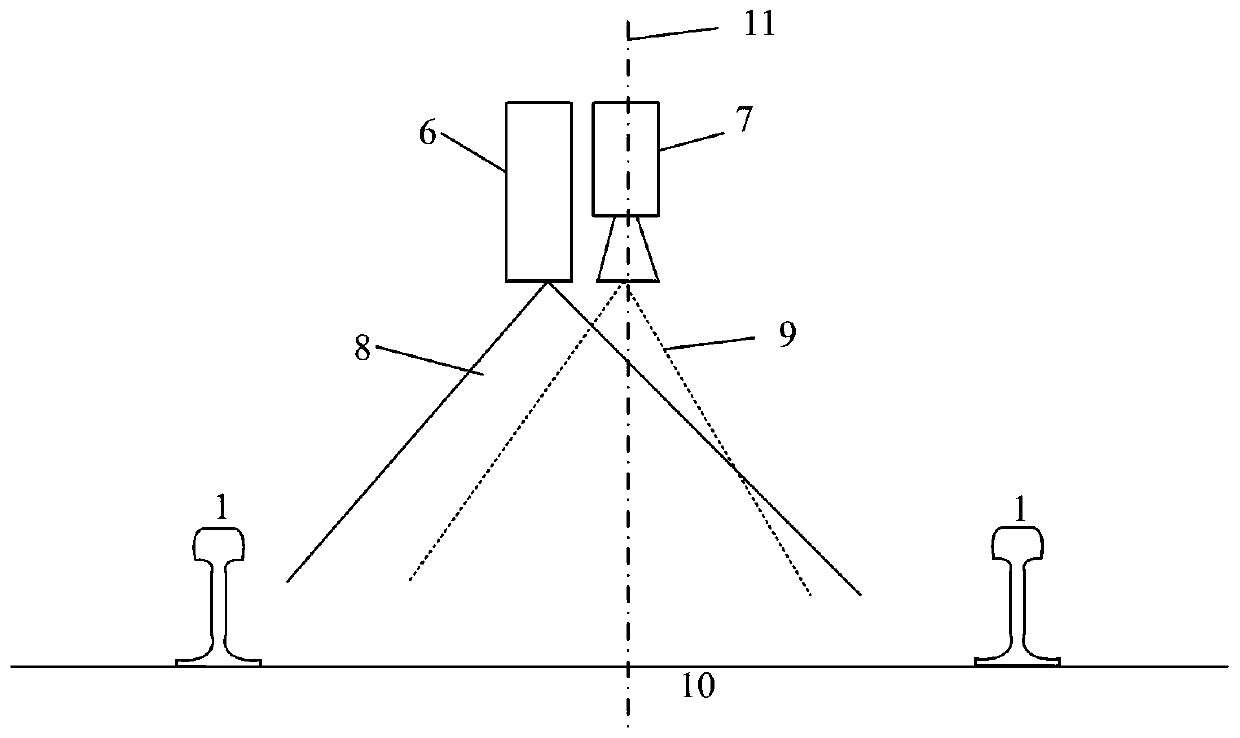 Visual track inspection imaging system