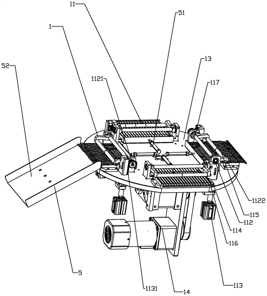 Automatic separation technology for thin rod plates