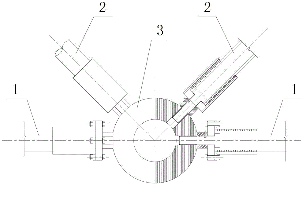 A composite material grid connection node and method