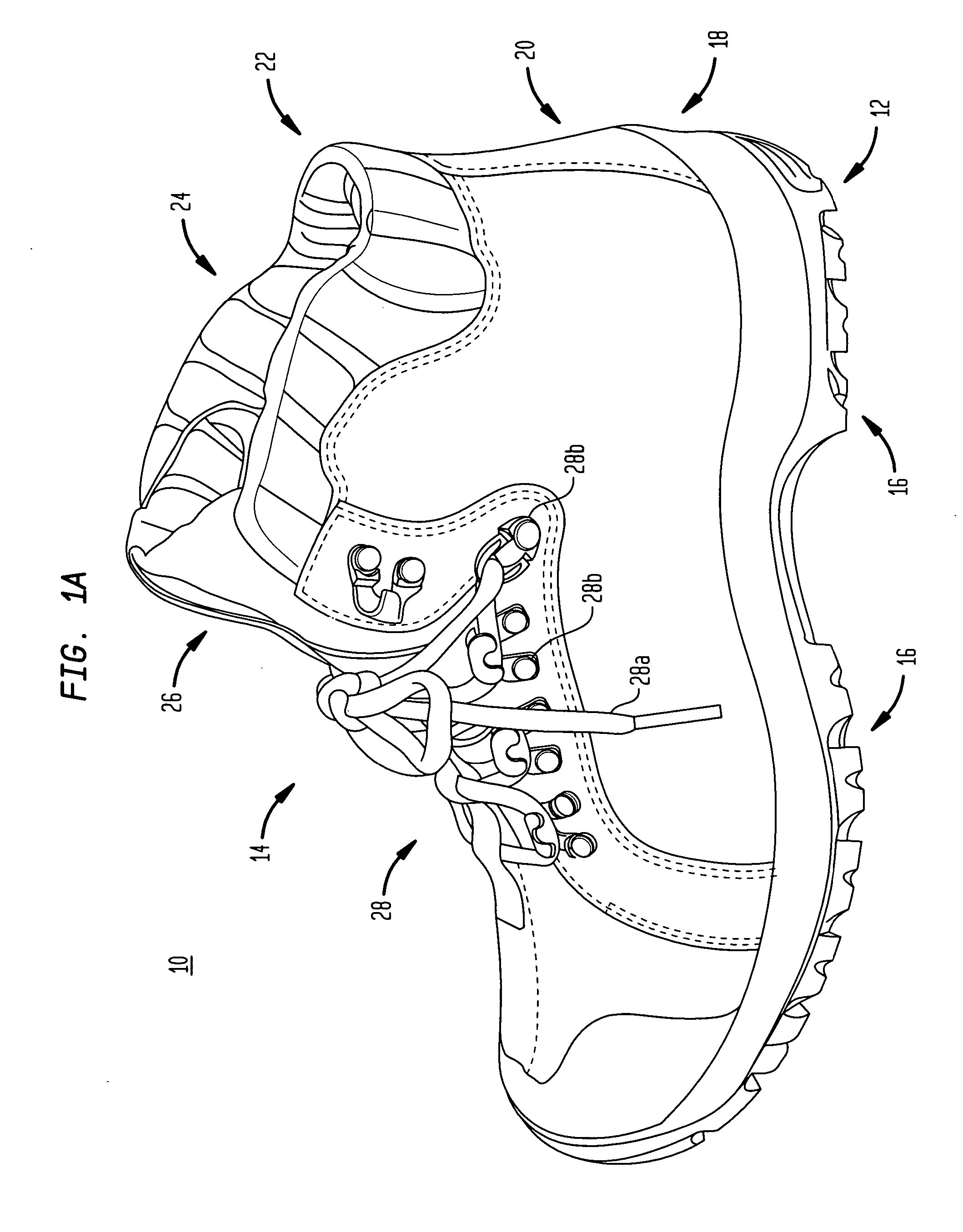 Chimney structures for footwear