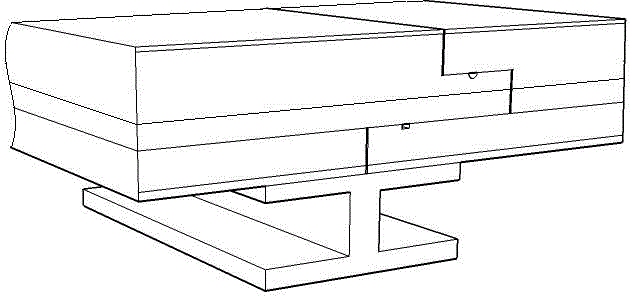 Combined roof with plug-in waterproof structure