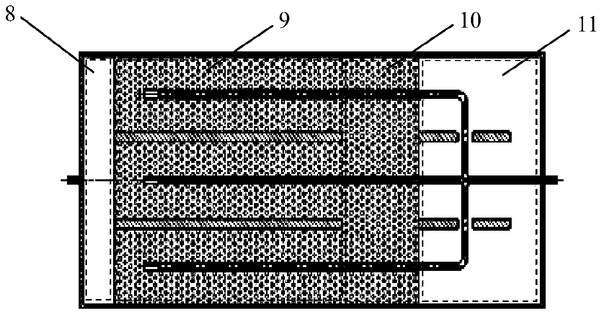 Plate loop heat pipe evaporator