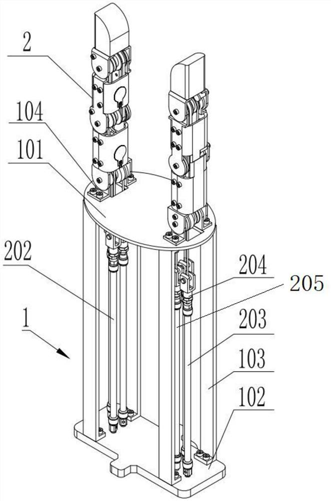 A Pneumatically Driven Two-Finger Manipulator