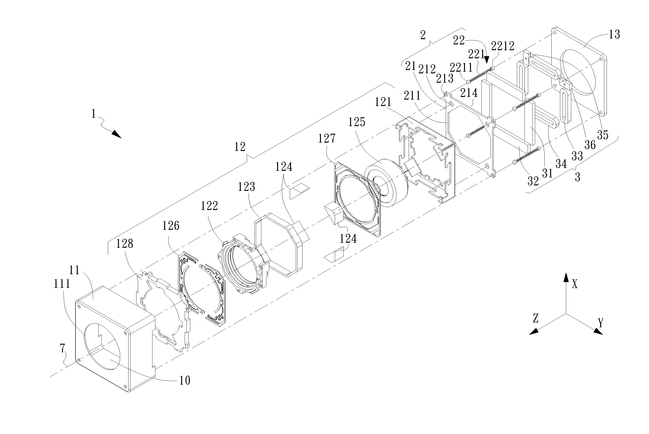 Suspension Mechanism for an Optical Image Anti-Shake Device