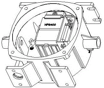 Ballast fixing device and ballast assembly