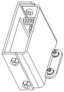 Ballast fixing device and ballast assembly