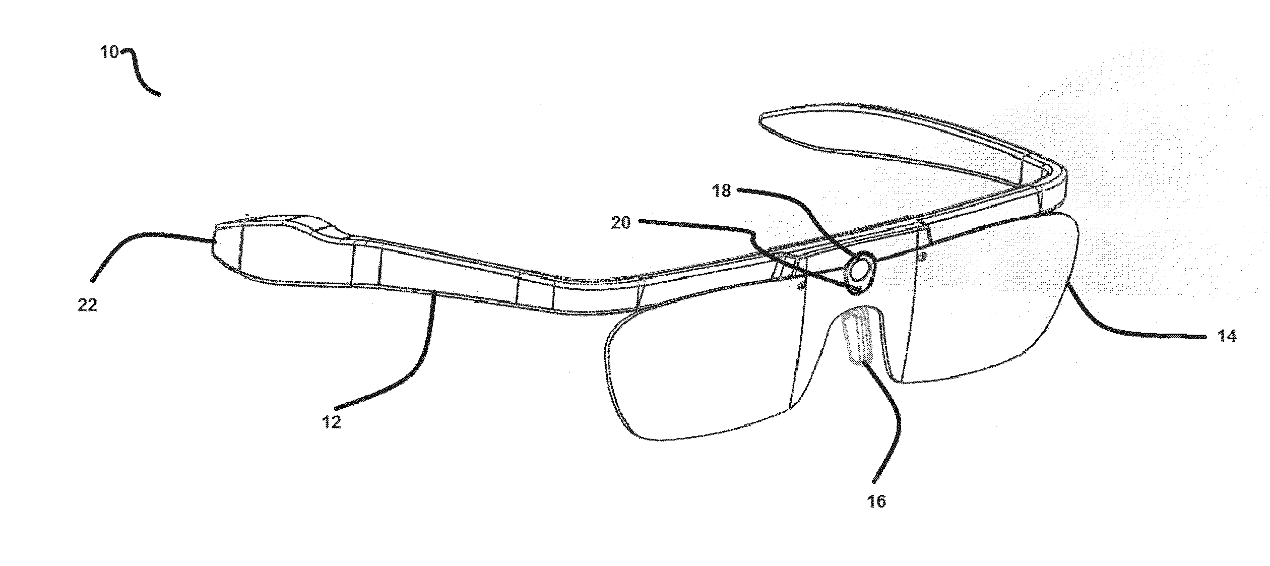 Portable eye tracking device