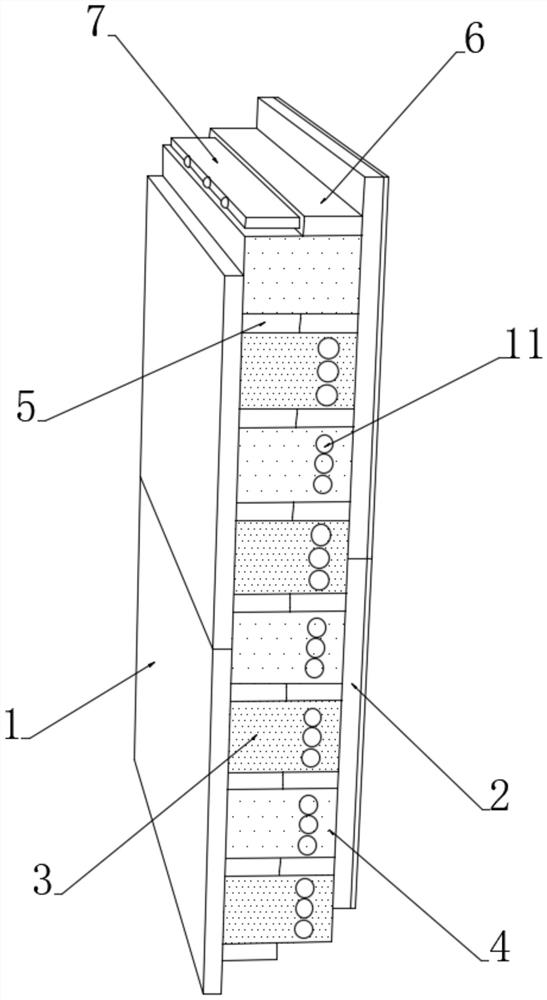 Novel sound insulation board for green building