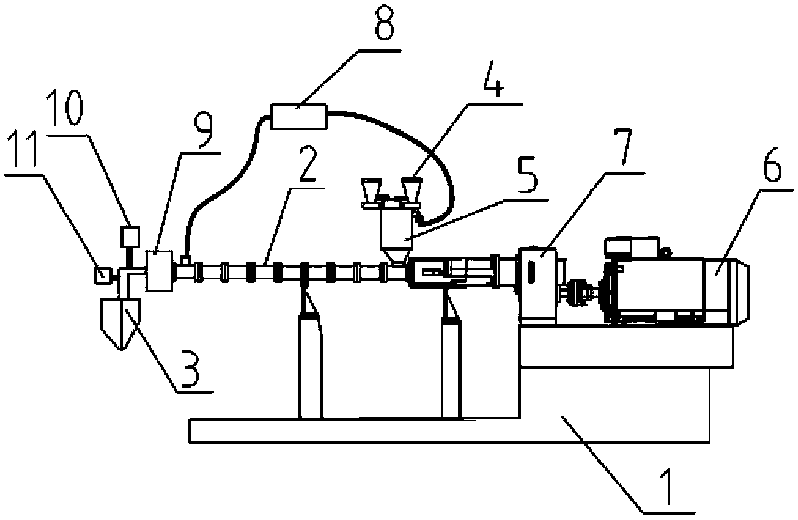 Tape casting machine, and method for producing ventilating waterproofing membrane using same