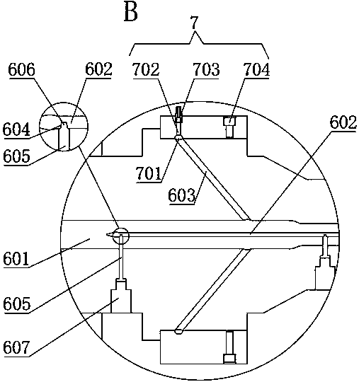 Online sampling detection device for superfine heavy calcium carbonate powder production