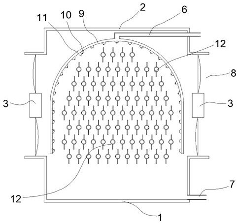 Novel evaporative condenser