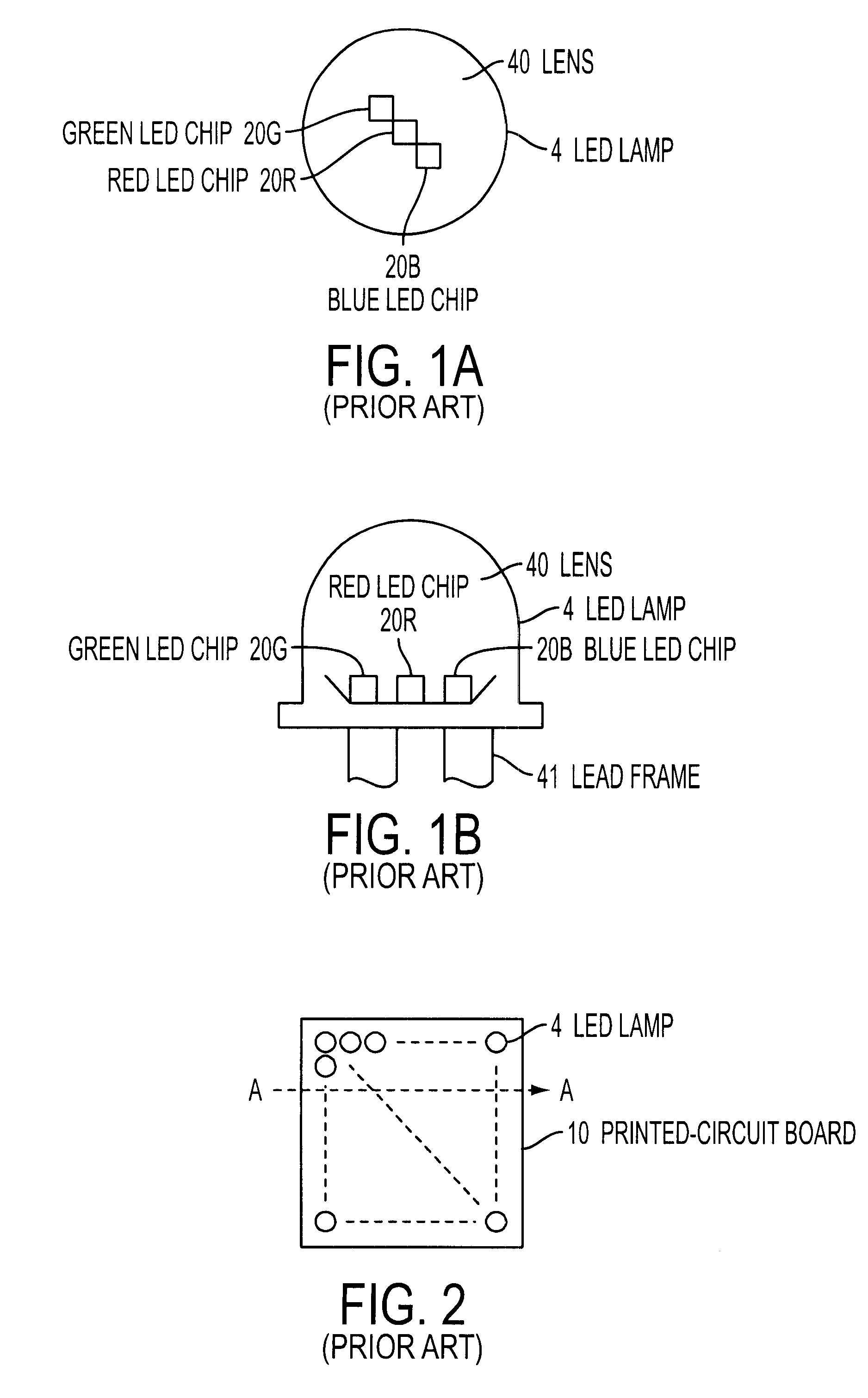 Light emitting diode display unit