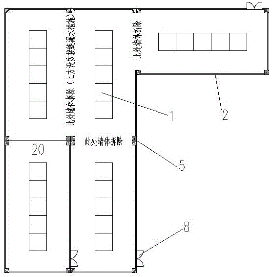 Modularized box-type integrated electronic control equipment for gas-fired power plants and its installation method