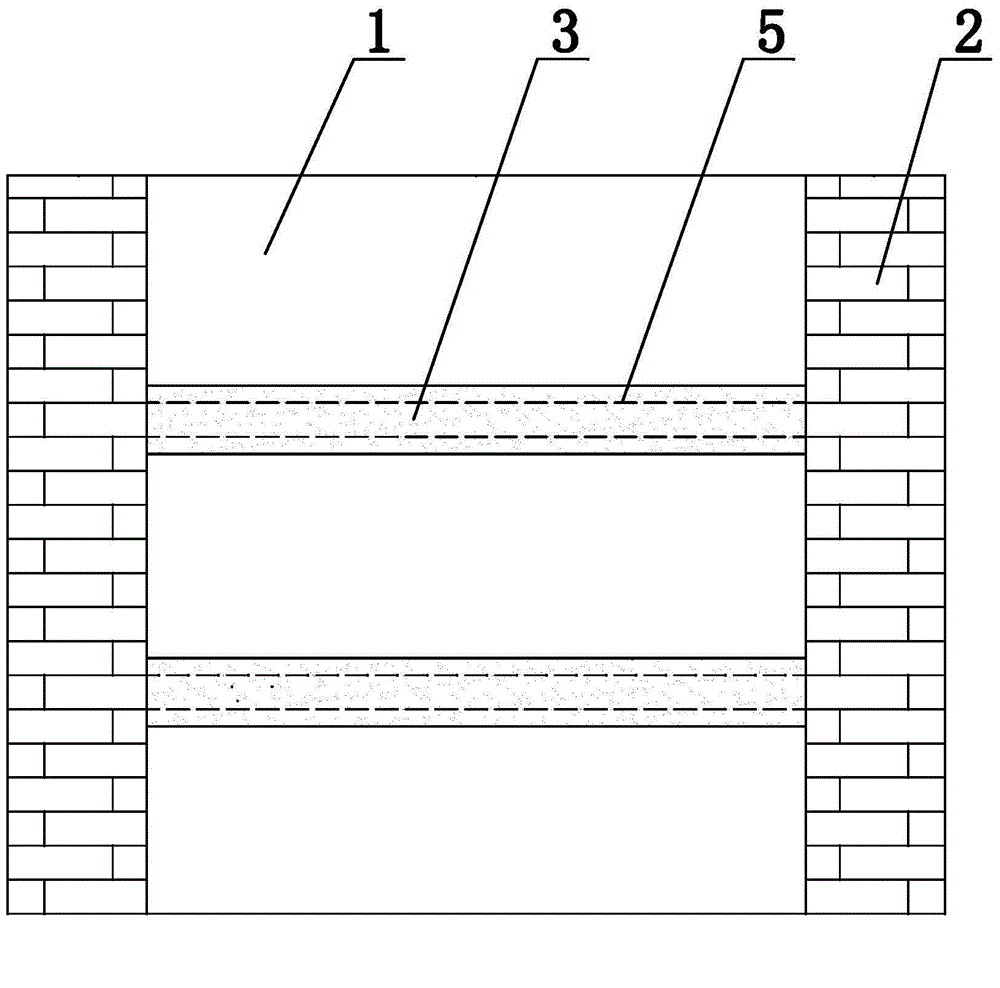 Rammed earth wall reinforcing method