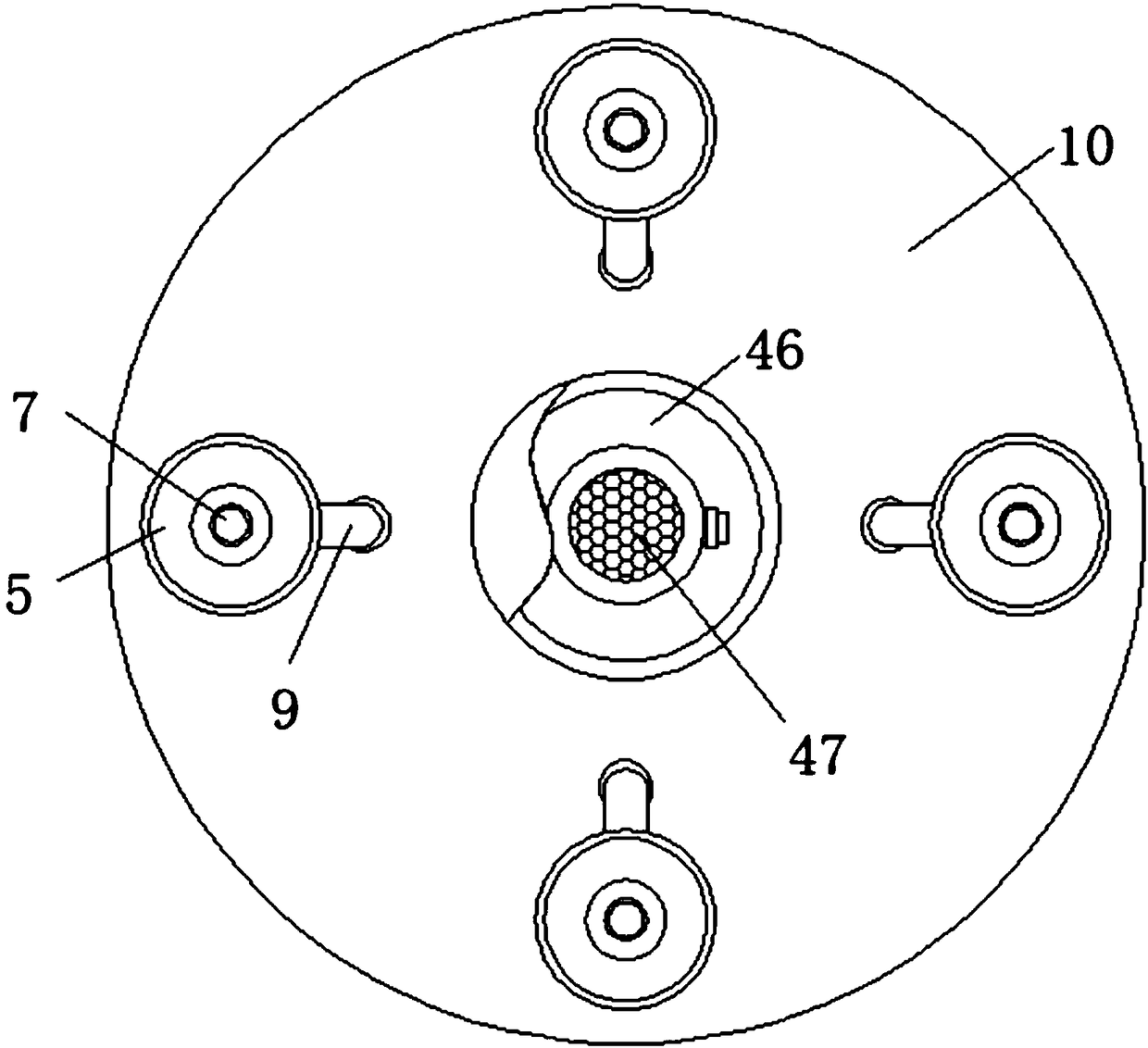 Chemical experimental waste liquid recovery processing device based on artificial intelligence