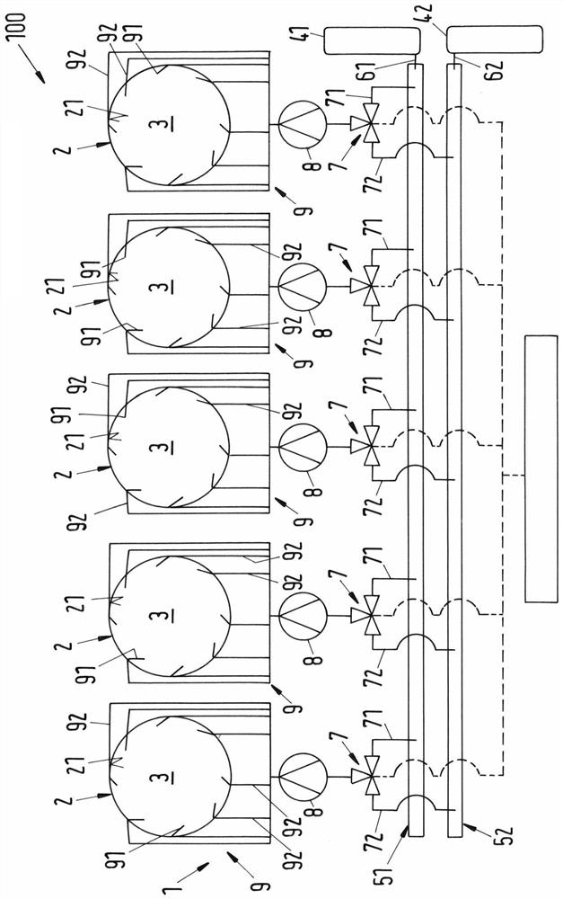 Large diesel engine, its lubricating device and its cylinder lubricating method