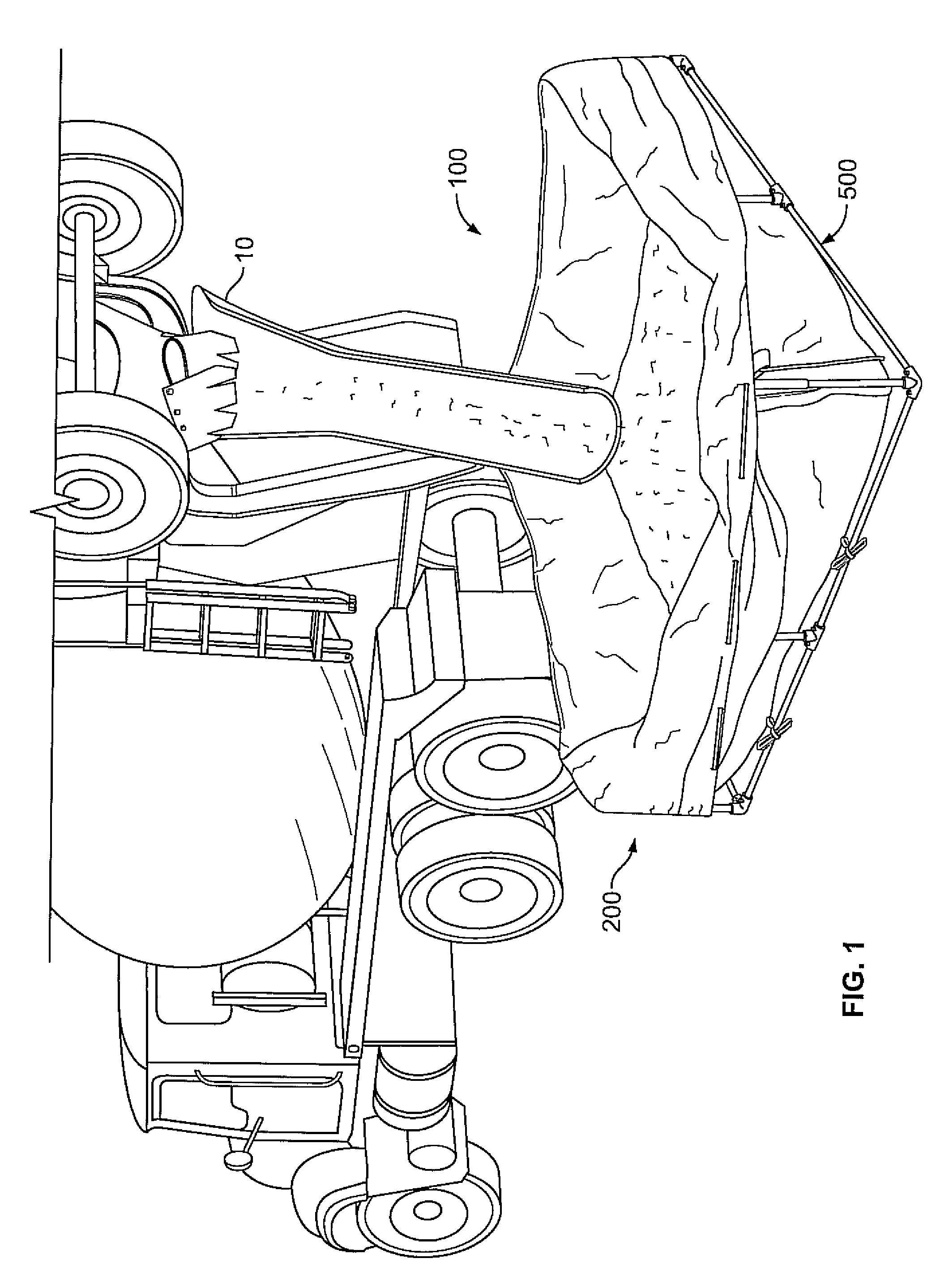 Concrete washout bag system