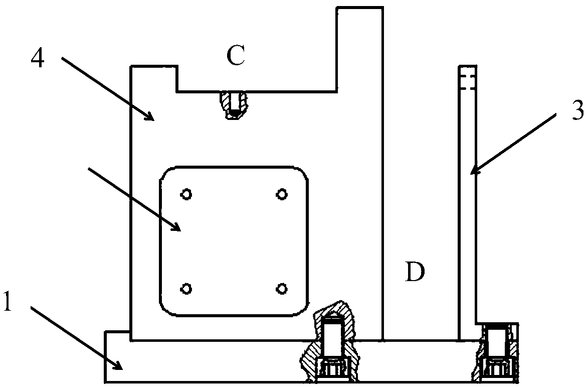 Strapdown inertial navigation system support device