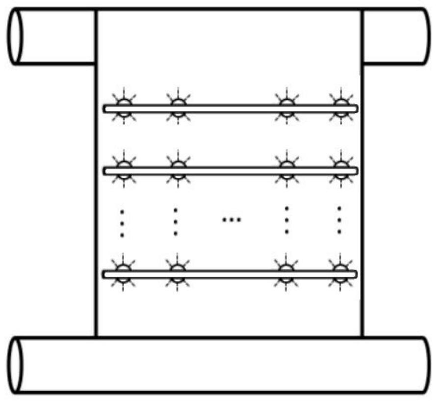 Transverse adjustment method for spraying process of water mist cooling section of continuous annealing unit by taking control plate shape as target