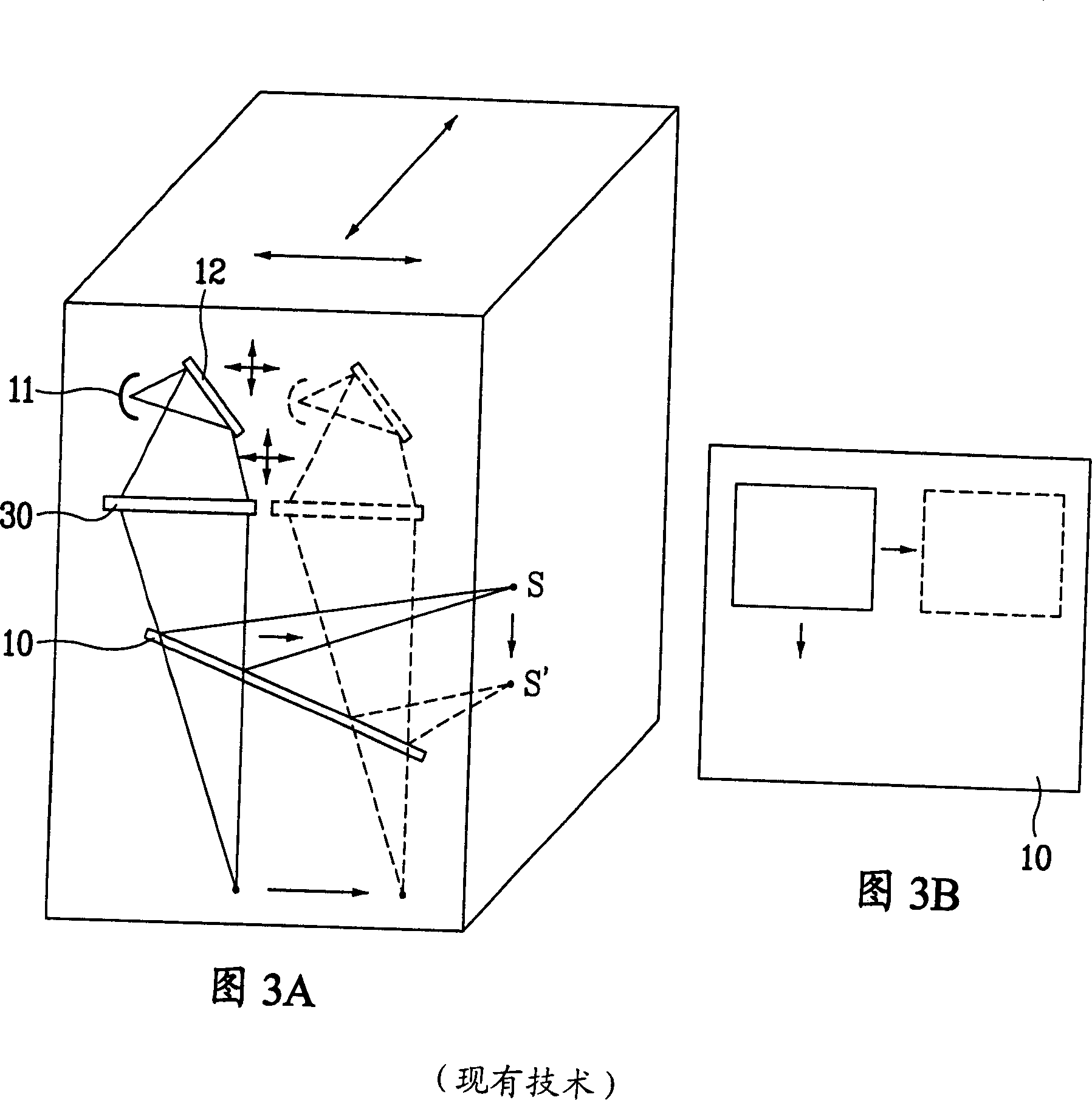 Lighting device for testing substrate