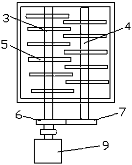 Plastic particle pulverizer