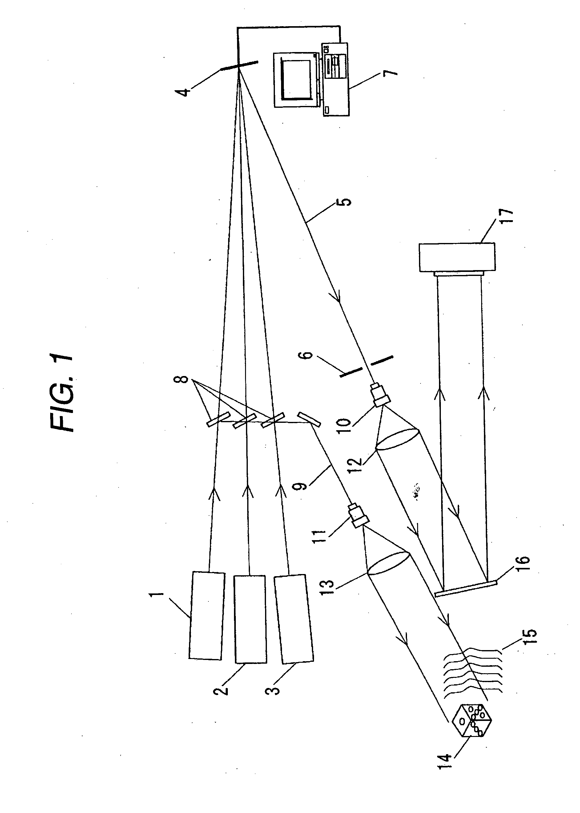 Three-dimensional color image recording apparatus