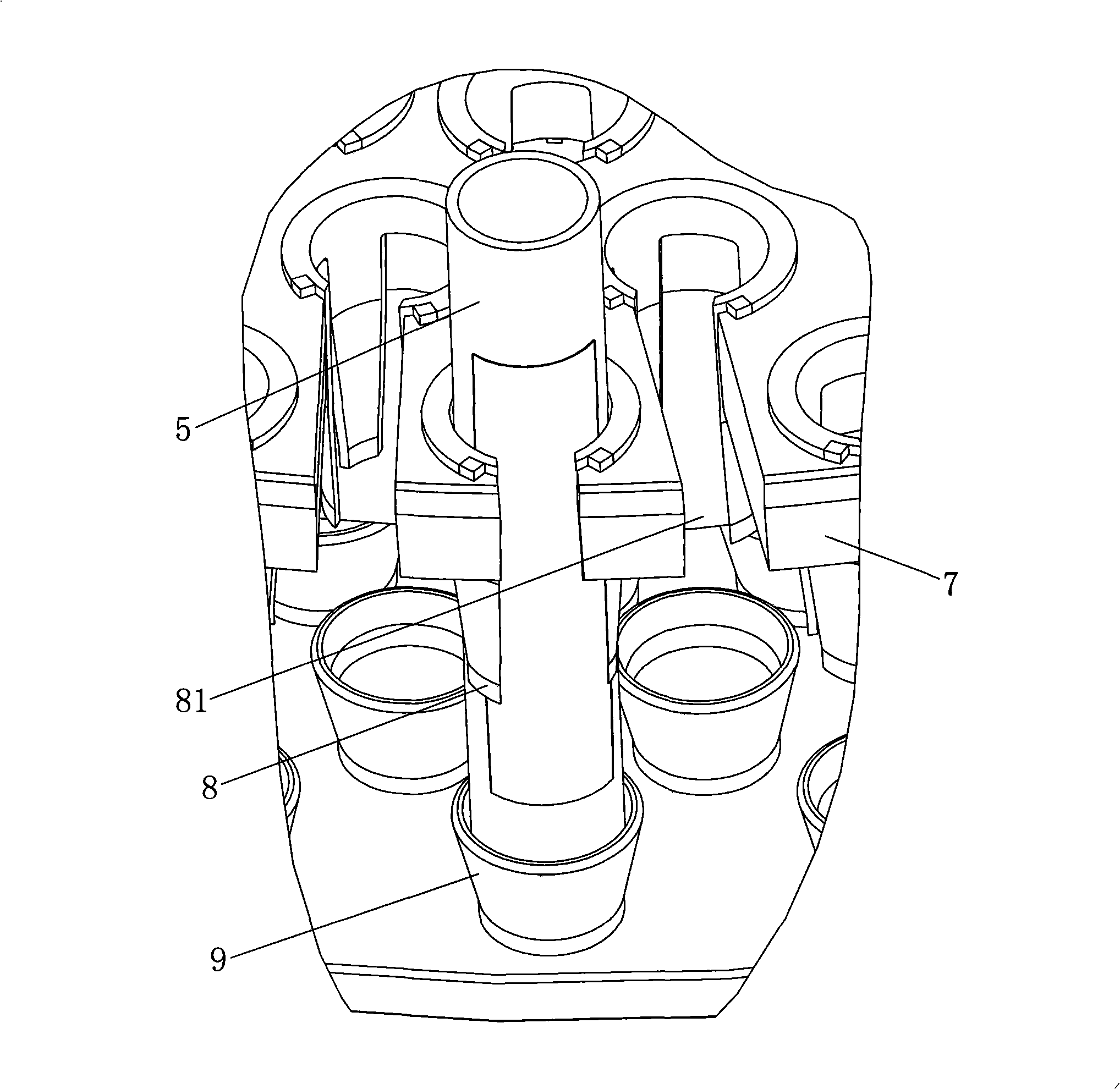 Sample disk supporting internal-external ring bar code scan