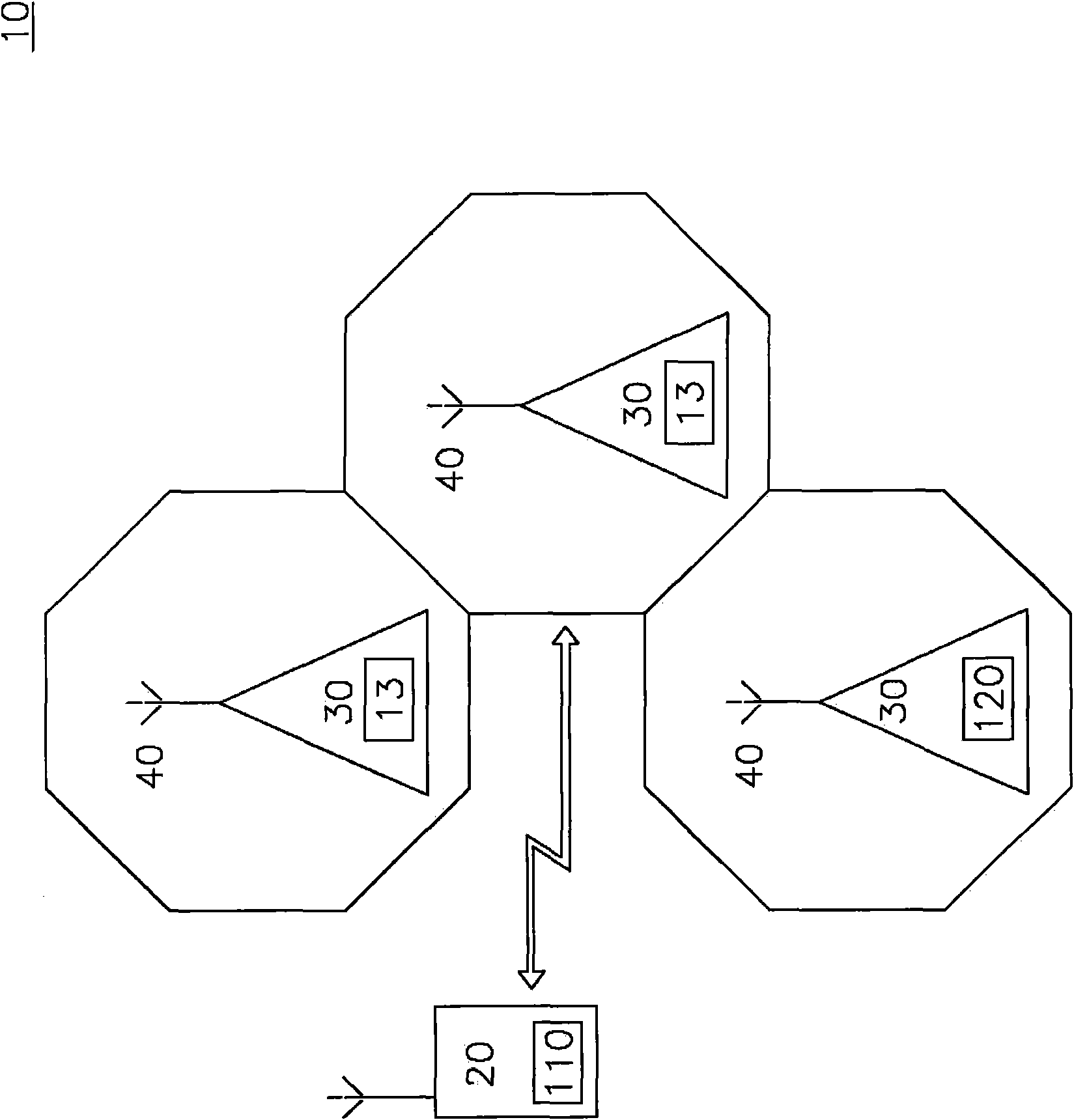 Combined open loop/closed loop method for controlling uplink power of a mobile station