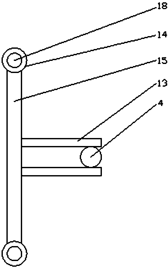 Quick demoulding device for casting