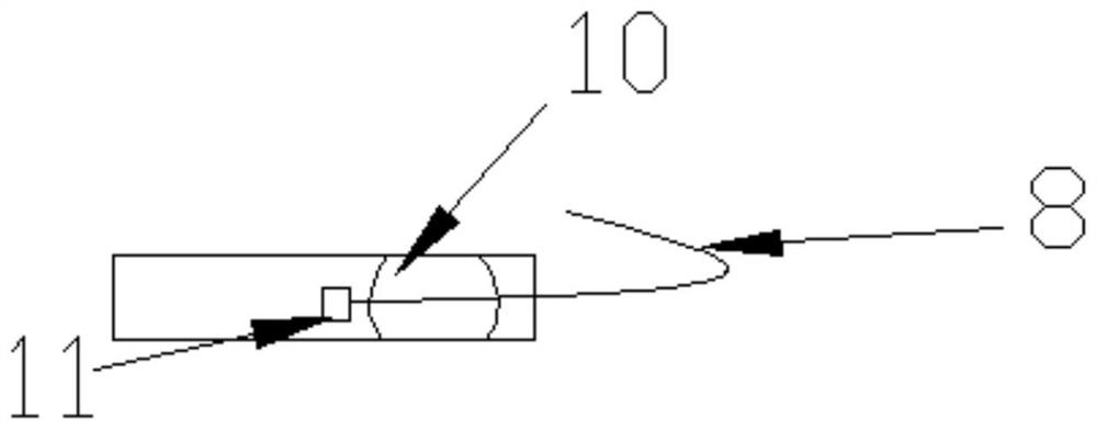 Valve limiting indication structure