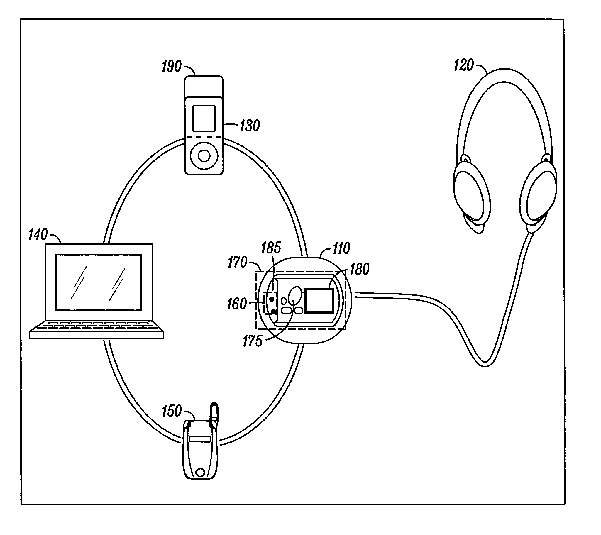 Method and apparatus for wireless audio management