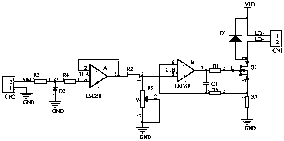 Laser control circuit and laser device